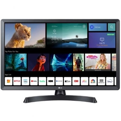 Lg 28TQ515S-PZ TELEVISIÃ“N LED 28 LG 28TQ515S-PZ.AEU SMART TV HD SMART TV WIFI 2XHDMI 1XUSB RJ45