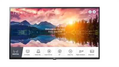 Lg 55US662H3ZC Smart Hotel TV de LG con gestión eficaz de contenidos. La serie US662-H es compatible con UHD brillante y una gestión de contenidos eficaz mediante Pro:Centric. Descubre las nuevas funciones de webOS 5.0 para personalizar los contenidos. La serie US662-H es compatible con UHD brillante y una gestión de contenidos eficaz mediante Pro Centric. Descubre las nuevas funciones de webOS 5.0 para personalizar los contenidos.