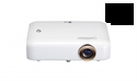 Lg PH510PG - LG PH510PG, 550 lúmenes ANSI, LED, 720p (1280x720), 100000:1, 16:9, 635 - 2540 mm (25 - 10