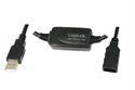 Logilink UA0145 - LogiLink 15M USB 2.0 - USB 2.0 M F. Longitud de cable: 15 m, VersiÃ³n USB: 2.0, Conector 1