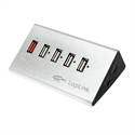 Logilink UA0224 - HUB 4 PUERTOS USB 2.0 LOGILINK+1 CARGA RAPIDA UA0224 HUB 4 PUERTOS USB 2.0 LOGILINK+1 CARG