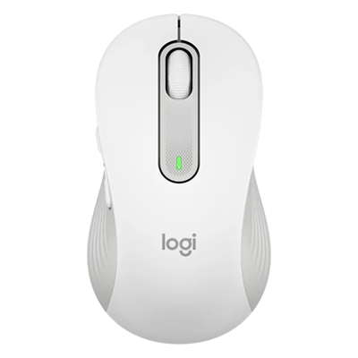 Logitech 910-006238 Logitech Signature M650 L - Ratón - tamaño grande - óptico - 5 botones - inalámbrico - Bluetooth, 2.4 GHz - receptor de USB Logitech Logi Bolt - blanco hueso