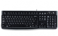 Logitech 920-002499 TECLADOInterfaz del dispositivo: USBDiseño de teclado: QWERTYIdioma del teclado: EspañolTecnología de conectividad: AlámbricoCertificación: CE, TUV, WEEE, FCC, UL/cUL, VCCI, BSMI, EPUP, KCCDISEÑOColor del producto: NegroCARACTERÍSTICASLongitud de cable: 1,5 mCONTROL DE ENERGÍATeclado tipo de batería: AAARATÓNRatón incluido: NoREQUISITOS DEL SISTEMASistema operativo Windows soportado: Windows 10, Windows 11Sistema operativo MAC soportado: NoSistema operativo Linux soportado: SiRequisitos mínimos del sistema: USBPESO Y DIMENSIONESDimensiones de teclado (Ancho x Profundidad x Altura): 450 x 155 x 23,5 mmPeso del teclado: 550 gEMPAQUETADOAncho del paquete: 28,6 mmProfundidad del paquete: 468,3 mmAltura del paquete: 184,2 mmPeso del paquete: 756,5 g''Código de Sistema de Armomización (SA): 84716060DATOS LOGÍSTICOSAncho de la caja principal: 162 mmLongitud de la caja: 486 mmAlto de la caja principal: 402 mmPeso del envase completo: 8,32 kgOTRAS CARACTERÍSTICASSuperficie táctil incorporada: NoInterno: NoSistemas operativos compatibles: Windows XP/Vista/7\nLinux 2.6+