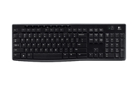 Logitech 920-003746 Teclado K270 Negro Inalambrico 2.4G - Interfaz: Inalámbrica; Disposición Del Teclado: Versión Española; Color Principal: Negro; Retroiluminación: No