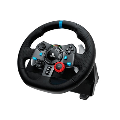 Logitech 941-000113 Logitech Driving Force G29 - Juego de volante y pedales - cableado - para Sony PlayStation 3, Sony PlayStation 4