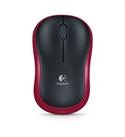 Logitech 910-002237 - Mouse Raton Logitech M185 Optico Wireless Rojo 2.4Ghz Es Compatible Con Ordenadores Que Ut