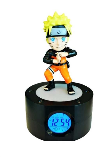 Madcow-Entertainment NS811607 Teknofun Presenta Esta Reloj Despertador De Naruto - Basado En El Personaje De La Conocida Serie De Animación Japonesa Pulgadasnaruto Shippudenpulgadas. Se Trata De Una Reloj Despertador Digital Led. Marca La Hora - La Fecha Y La Temperatura Ambienta...