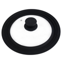Magefesa 01108470 - Tapa Multidiámetro De Vidrio Y Silicona Diseñada Para Ollas - Cacerolas Y Sartenes 18 - 20