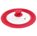 Magefesa 1108668 - Tapa Multidiámetro De Vidrio Y Silicona Diseñada Para Ollas - Cacerolas Y Sartenes 18 - 20