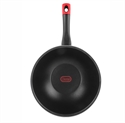 Magefesa 1114965 - Este Wok De 28 Cm De Diametro Cuenta Con Indicador De Temperatura Ideal Itemp - Mango Ergo