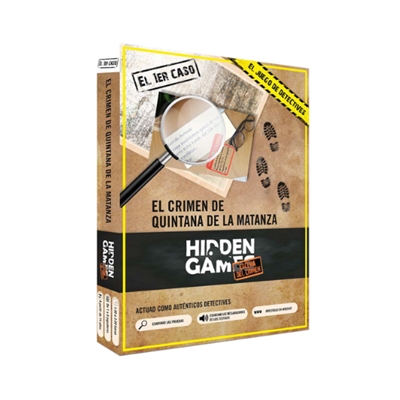 Magic PJT106SP70 JUEGO DE MESA MAGIC BOX CASO 1 EL CRIMEN DE QUINTANA DE LA MATANZA