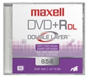 Maxell DVD+R 8,5 SP10 DOBLE CAPA - MAXELL DVD 8,5 GB. GRABABLE. DOBLE CAPA. TARRINA 10 UNIDADES. 4X. La marca Maxell garantiz