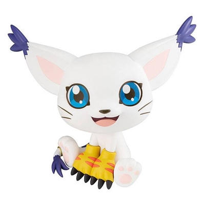 Megahouse MH832185 Megahouse Nos Trae La Estatua Tailmon Del Anime Digimon Adventure -Fabricada En Pvc - Tamaño Aprox. 11 Cm. Viene En Una Caja Con Ventana.