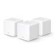 Mercusys HALO H60X 3-PACK Mercusys HALO H60X. Color del producto: Blanco, Tipo de antena: Interno, Tipo de producto: Sistema de malla. Banda Wi-Fi: Doble banda (2,4 GHz / 5 GHz), Estándar Wi-Fi: Wi-Fi 6 (802.11ax), Tasa de transferencia de datos WLAN (máx.): 1500 Mbit/s. Seguridad con cortafuegos: SPI Firewall. Ancho: 88 mm, Profundidad: 88 mm, Altura: 88 mm. Número de unidades incluidas: 3 pieza(s)