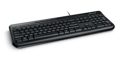 Microsoft ANB-00021 Microsoft Wired Keyboard 600 - Teclado - USB - inglés - negro