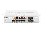 Mikrotik CRS112-8P-4S-IN Mikrotik Crs2-8P-4S-In, Gigabit Ethernet (0/00/000), Energía Sobre Ethernet (Poe)