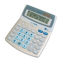 Milan 152512BL - Calculadora De Sobremesa Grande Con Pantalla De Hasta 12 Digitos. El Teclado Incluye Tecla