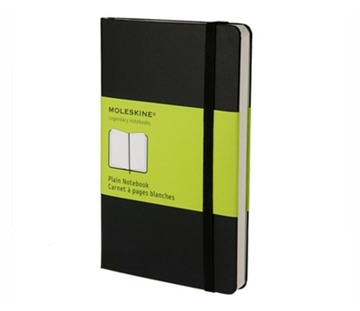 Moleskine QP012 Moleskine 701030. Coloración: Monótono, Color del producto: Negro, Formato: A6, Cantidad de hojas: 192 hojas, Peso de media: 70 g/m², Tipo de tapa: Tapa dura