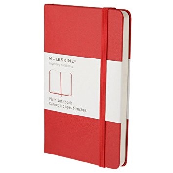 Moleskine QP012R Moleskine 930024. Coloración: Monótono, Color del producto: Rojo, Cantidad de hojas: 192 hojas, Peso de media: 70 g/m², Tipo de tapa: Tapa dura