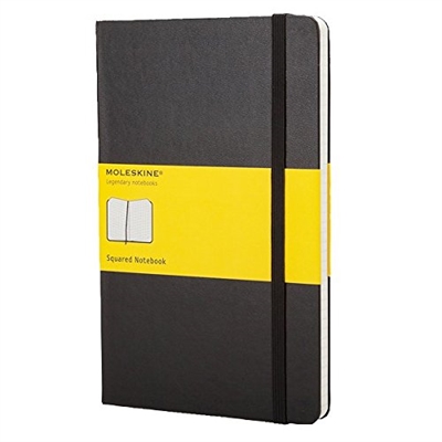 Moleskine QP061 Moleskine Notizbuch Classic A5 Schwarz. Coloración: Monótono, Color del producto: Negro, Formato: A5, Peso de media: 70 g/m², Tipo de papel rayado: Papel rayado, Tipo de tapa: Tapa dura