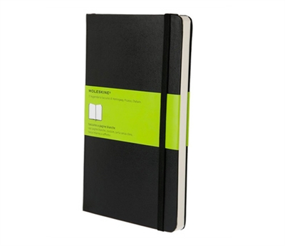 Moleskine QP062 Moleskine QP062. Color del producto: Negro, Formato: A5, Cantidad de hojas: 240 hojas