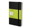 Moleskine QP012 - Cuaderno Con Cubierta Dura De Carton Color Negro Y Encuadernacion Cosida. Dise?O Con Punta