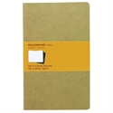 Moleskine QP416 - Libretas Con Cubierta De Cartulina Flexible Color Marri¿½N Kraft Encuadernacii¿½N Cosida Y