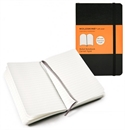 Moleskine QP611 - Cuaderno Con Cubierta Dura De Carton Color Negro Y Encuadernacion Cosida. Dise?O Con Punta
