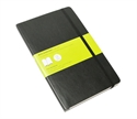 Moleskine QP618 - Cuaderno Con Cubierta Dura De Carton Color Negro Y Encuadernacion Cosida. Dise?O Con Punta