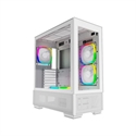 Montech SKY TWO (W) - TORRE ATX MONTECH SKY TWO WHITE FRONTAL VIDRIO 4 VENT ARGB GPU MAX168MM VGA MAX400
