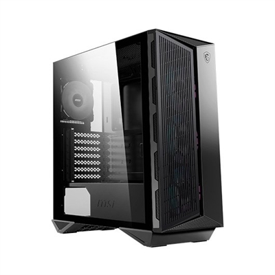 Msi 306-7G10M21-W57 Destaca con la serie MPG GUNGNIR 110, el epÃ­tome de los altos estÃ¡ndares en un chasis de torre media. DiseÃ±ado con versatilidad, construido con materiales de alta calidad y nacido para el rendimiento. Elige la excelencia. Sinergia MPG GUNGNIR 110 con una placa base MSI incluyendo la conexiÃ³n de un puerto USB tipo C para un mejor acceso. Establece un ecosistema gaming MSI completo con tarjeta grÃ¡fica y refrigeraciÃ³n lÃ­quida. Posee un filtro magnÃ©tico de rejilla para evitar que el polvo se cuele en el equipo, el filtro es realmente sencillo de quitar. La serie MPG GUNGNIR 110 estÃ¡ bien equipada para proporcionar el flujo de aire mÃ¡s efectivo para la refrigeraciÃ³n del sistema. La serie MPG GUNGNIR 110 viene con 4 ventiladores y tiene capacidad para 6.