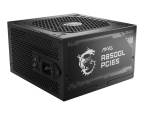 Msi 306-7ZP8A11-CE0 MSI MAG A850GL PCIE5. Potencia total: 850 W, Voltaje de entrada AC: 100 - 240 V, Frecuencia de entrada AC: 47 - 63 Hz. Alimentador de energía para tarjeta madre: 20+4 pin ATX, Longitud del cable de alimentación de la placa base: 60 cm, Tipo de cableado: Fully-Modular. Utilizar con: PC, Factor de forma de fuente de alimentación (PSU): ATX, Certificación 80 PLUS: 80 PLUS Gold. Color del producto: Negro, Tipo de enfriamiento: Activo, Diámetro de ventilador: 12 cm. Ancho: 150 mm, Profundidad: 140 mm, Altura: 86 mm