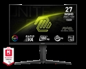 Msi 9S6-3CD04H-027 - MSI MONITOR MAG 275CQRF QD E2. 27''. CURVO 1500R. 2560X1440. 180HZ. NEGRO.