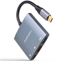 Nano-Cable 10.16.4306 - CONVERSOR USB-C A HDMI/USB3.0/USB-C PD 10.16.4306Tu nuevo ordenador se expandirá gracias a