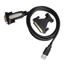 Nanocable 10.03.0002 - Convertidor Usb A Serie, Tipo A/M-Rs232 Db9/M Db25. Nombre: Convertidor Usb A Serie, Tipo 