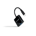 Nanocable 10.16.4101-BK - Conversor USB-C a VGA, con conector USB 3.1 Tipo USB-C en un extremo y VGA hembra en el ot