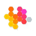 Nanoleaf NL42-6002HX-15PK - PANEL LED NANOLEAF SHAPES HEXAGONS STARTERKIT 15PK 16M COLORES 80 CRI 100 LUMEN ALIM. PARA