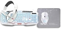 Nasa NASA-ANDROMEDA4IN1-W - Conjunto Gaming 4 En Nasa Kit Gaming Andromeda Con Teclado De Juego De Membrana Con Sistem