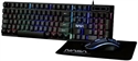 Nasa NASA-PEGASUS3IN1 - Conjunto Gaming 3 En Nasa Kit Gaming Pegasus Con Teclado De Juego De Membrana Con Sistema 