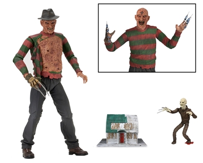 Neca 0NC39889 Neca Presenta La Figura De Freddy En Su Versión Definitiva De Su Tercera Entrega Pulgadaspesadilla En Elm Street 3: Dream Warriorspulgadas. Esta Figura Heahc En Pvc Mide Unos 18 Cm E Incluye Además2 Cabezas Intercambiables - 2 Pares De Manos - La Cas...