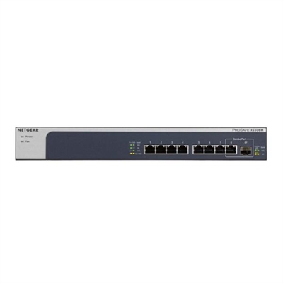 Netgear XS508M-100EUS 8Pt 10G/Multigigabit Unmanaged Swch - Puertos Lan: 8 N; Tipo Y Velocidad Puertos Lan: 10Gbe; Power Over Ethernet (Poe): No; Gestión: Unmanaged; No. Puertos Uplink: 1; Soporte Routing: No; No. Puertos Poe: 0