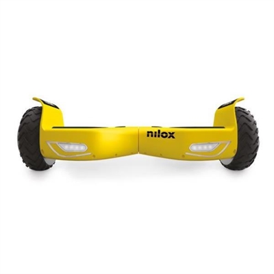 Nilox 30NXBK65NWN03 =>>Doc Hoverboard Yellow New - Diámetro De La Rueda: 6,50 ''; Capacidad De La Batería: 4.300 Mah; Duración De La Batería: 12 Km; Velocidad Máxima: 10 KmH