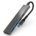 Nilox NXHUBUSBC02 - Hub Usb C 3Xusb 3.0 1Xusbc - Número Puertos Usb: 4; Standard Usb: Multipuerto Type-C; Alim