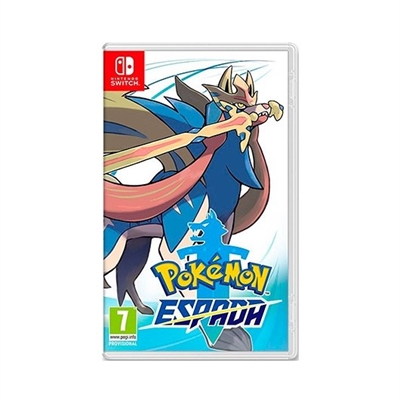 Nintendo 10002147 PrepÃ¡rate para descubrir Galar, una extensa regiÃ³n con lugares de lo mÃ¡s variado: desde apacibles campos hasta modernas ciudades, pasando por un frondoso bosque y montaÃ±as nevadas. Los habitantes y PokÃ©mon colaboran estrechamente para impulsar las industrias de la regiÃ³n. Elige a tu compaÃ±ero PokÃ©mon para comenzar la aventura, y atrapa, entrena e intercambia PokÃ©mon para crear tu propio equipo y asÃ­ hacer frente al desafÃ­o de los gimnasios. Â¡Si perseveras, podrÃ¡s obtener el tÃ­tulo de CampeÃ³n! A lo largo de tus viajes en la regiÃ³n de Galar, encontrarÃ¡s a todo tipo de gente y de PokÃ©mon. Desde PokÃ©mon totalmente nuevos hasta otros muy conocidos, te espera un mundo repleto de vida y variedad. Por cierto, si quieres destacar sobre el resto de los habitantes de Galar, Â¡anÃ­mate a personalizar tu aspecto con atuendos vistosos y distintos peinados! En la regiÃ³n de Galar encontrarÃ¡s nuevas funciones y modos, como, por ejemplo, los fenÃ³menos Dinamax y Gigamax, que hacen que los PokÃ©mon se vuelvan mÃ¡s grandes y poderosos una amplia Ãrea Silvestre para explorar Incursiones Dinamax multijugador y mucho mÃ¡s. Â¡Hasta puedes jugar y cocinar en compaÃ±Ã­a de tus PokÃ©mon en el PokÃ© Campamento!