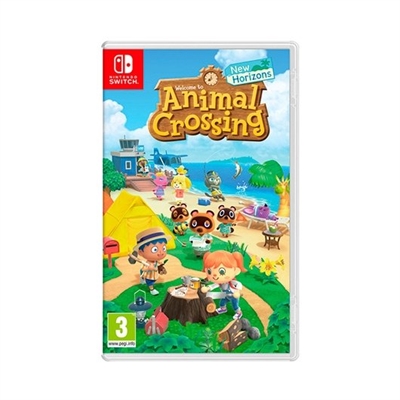 Nintendo 10002153 Escapa a una isla desierta y crea tu propio paraÃ­so mientras exploras, creas y personalizas en el juego Animal Crossing: New Horizons. Tu isla cuenta con riquezas naturales que podrÃ¡s utilizar para construir de todo, desde herramientas hasta objetos que harÃ¡n tu vida mÃ¡s placentera. PodrÃ¡s cazar insectos al amanecer, decorar tu pequeÃ±o paraÃ­so durante el dÃ­a o disfrutar del atardecer en la playa mientras pescas en el ocÃ©ano. La hora del dÃ­a y la estaciÃ³n coinciden con las de la vida real, asÃ­ que cada dÃ­a en la isla es una oportunidad para encontrar y descubrir sorpresas. Muestra tu isla a tu familia y amigos, o empaca tus cosas y visita la de ellos. Ya sea que juegues en lÃ­nea o con otros a tu lado, la vida isleÃ±a es mucho mejor cuando la puedes compartir. Sin necesidad de subirte a un aviÃ³n podrÃ¡s conocer a un elenco de encantadores residentes llenos de personalidad. Algunas caras conocidas como Tom Nook y Canela brindarÃ¡n sus servicios y con todo gusto te ayudarÃ¡n a construir tu comunidad. Date una escapada a tu islaâ€¦ como quieras, cuando quieras y donde quieras.