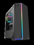 Nox NXINFTYGAMMA - Infinity Neon es un chasis sobrio y elegante. Su frontal ha sido diseñado con un gran LED 