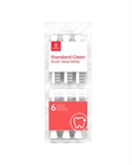 Oclean C04000183 - Cabezales Estándar De Cepillo Xiaomi Oclean W06 -6 Cabezales Compatibles Con Cepillos De D