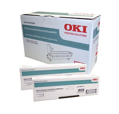 Oki 46490623 Oki Executive Toner-Es5432/ Es5442/ Es5463/ Es5473-Cyan-6K