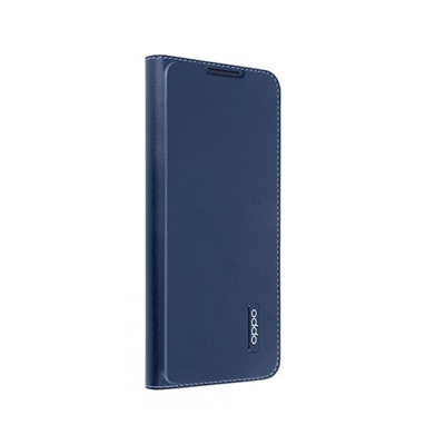 Oppo 3061821 Funda Móvil Oppo A52 A72 Pu Flip Dark Blue Funda Tapa Alta Resistencia Proteccion A Impactos
