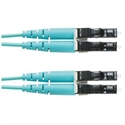 Panduit FX2ELLNLNSNM005 - 2-Fiber Om3 Patch Cord, Lszh, Lc Duplex To Lc Duplex With 1.6Mm Jacketed Cable, Acqua 5M -